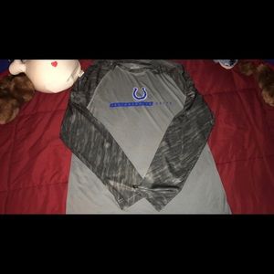 Gray long sleeve Colts shirt